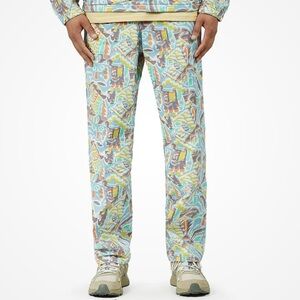 Patagonia Funhoggers Pants (Thriving Planet / Lago Blue)